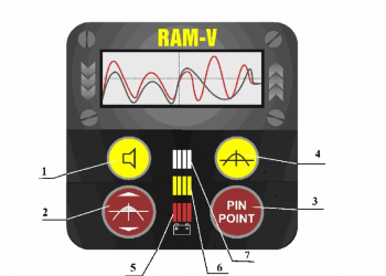 Металлоискатель РаМ - 5 гарантия 5 лет!